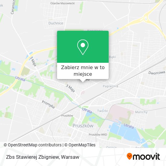 Mapa Zbs Stawierej Zbigniew