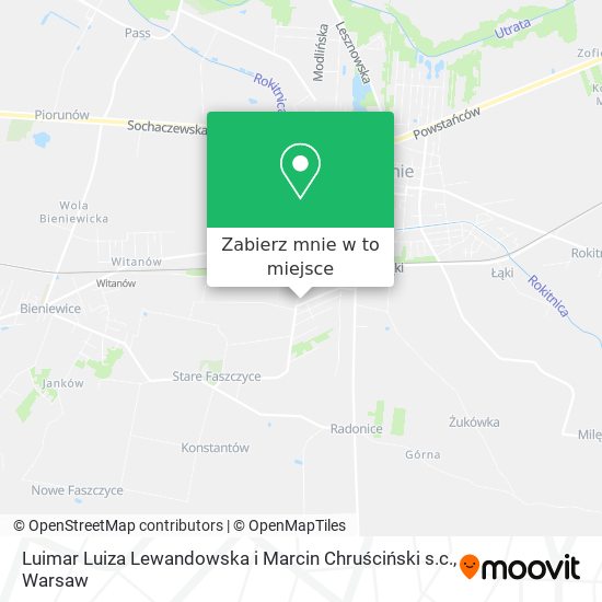 Mapa Luimar Luiza Lewandowska i Marcin Chruściński s.c.