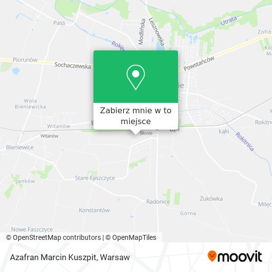 Mapa Azafran Marcin Kuszpit