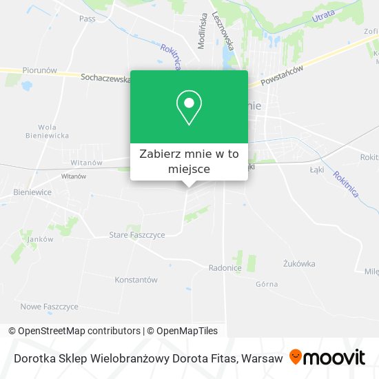 Mapa Dorotka Sklep Wielobranżowy Dorota Fitas