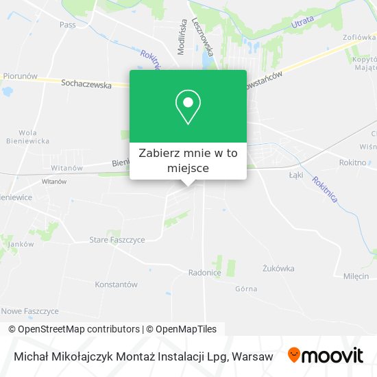 Mapa Michał Mikołajczyk Montaż Instalacji Lpg