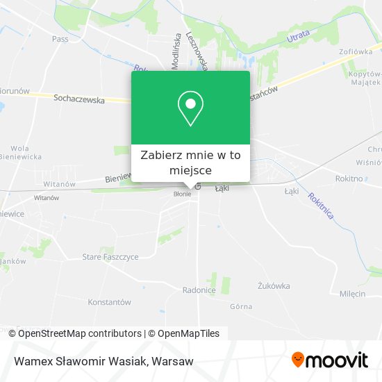 Mapa Wamex Sławomir Wasiak