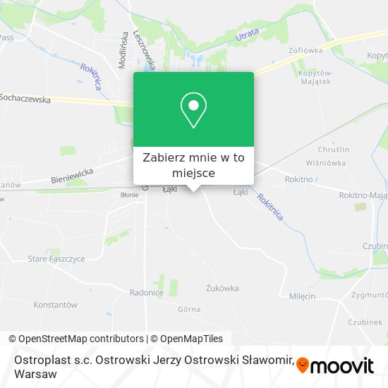 Mapa Ostroplast s.c. Ostrowski Jerzy Ostrowski Sławomir