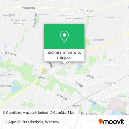 Mapa U Agatki. Przedszkole