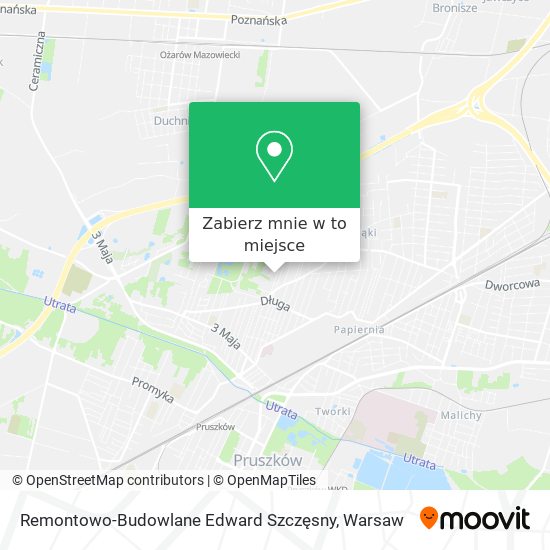 Mapa Remontowo-Budowlane Edward Szczęsny