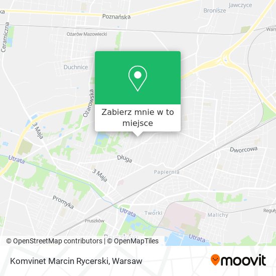 Mapa Komvinet Marcin Rycerski