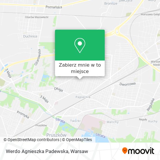 Mapa Werdo Agnieszka Padewska