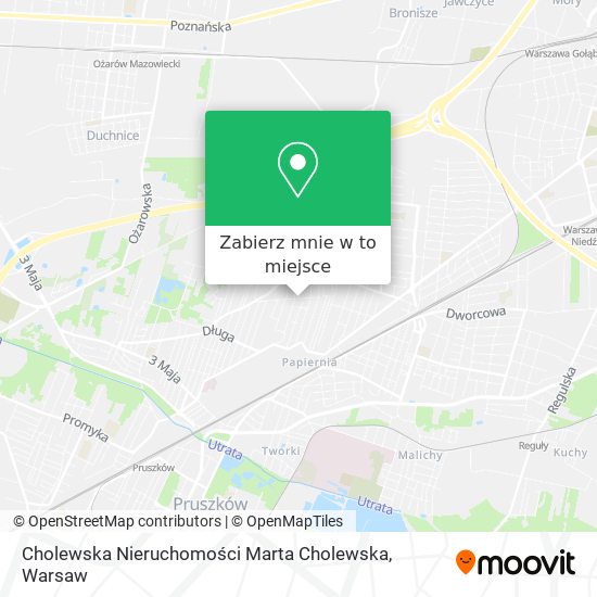 Mapa Cholewska Nieruchomości Marta Cholewska