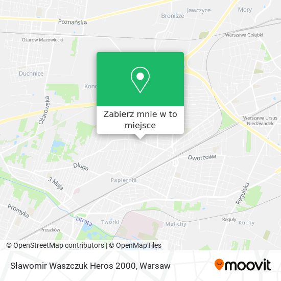 Mapa Sławomir Waszczuk Heros 2000