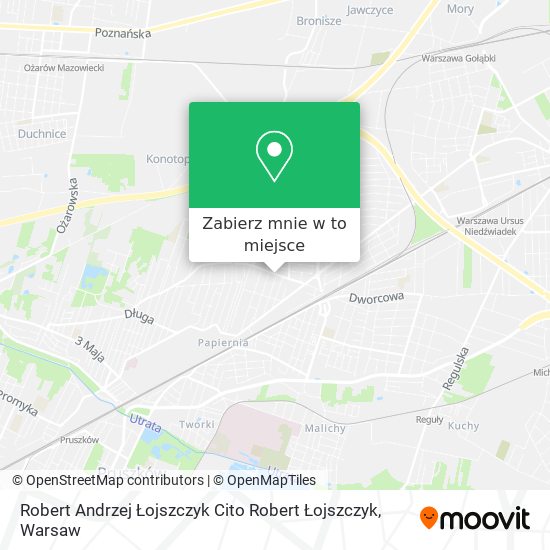 Mapa Robert Andrzej Łojszczyk Cito Robert Łojszczyk