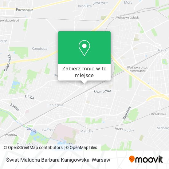 Mapa Świat Malucha Barbara Kanigowska