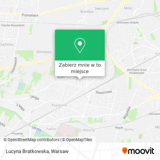 Mapa Lucyna Bratkowska