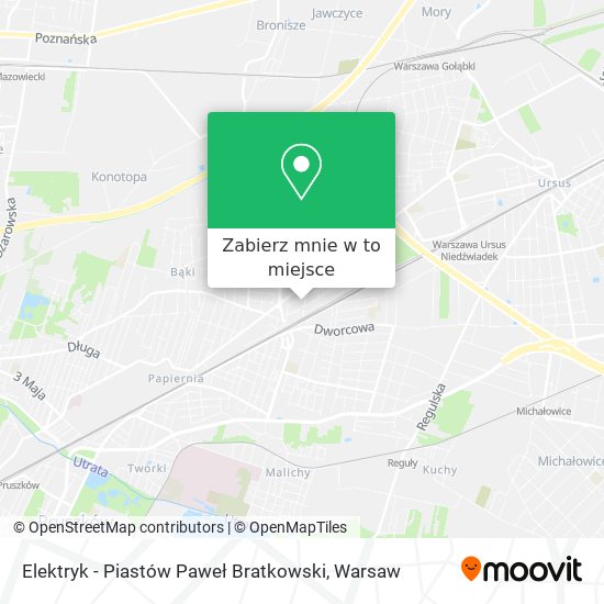 Mapa Elektryk - Piastów Paweł Bratkowski