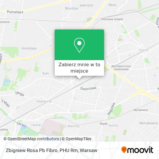 Mapa Zbigniew Rosa Pb Fibro, PHU Rm