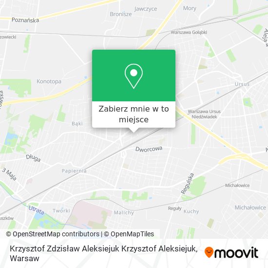 Mapa Krzysztof Zdzisław Aleksiejuk Krzysztof Aleksiejuk