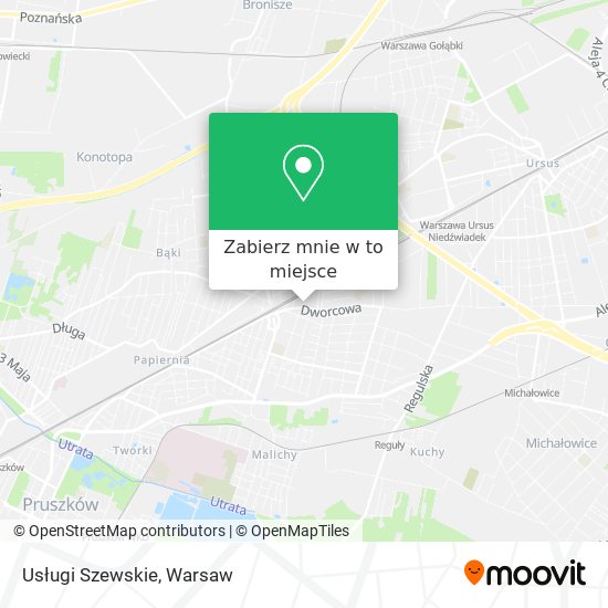 Mapa Usługi Szewskie