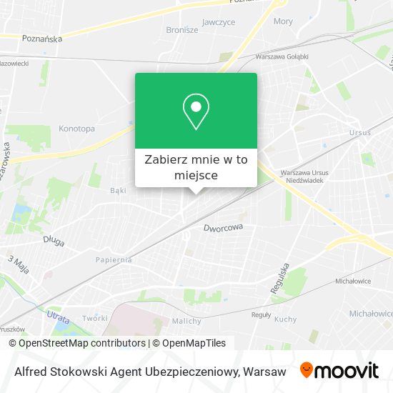 Mapa Alfred Stokowski Agent Ubezpieczeniowy