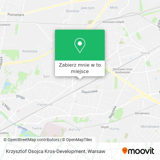 Mapa Krzysztof Osojca Kros-Development