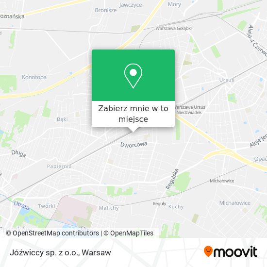 Mapa Jóźwiccy sp. z o.o.