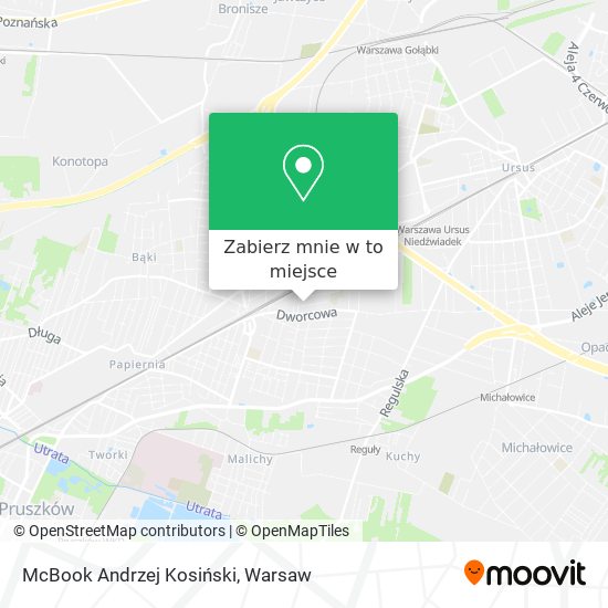 Mapa McBook Andrzej Kosiński