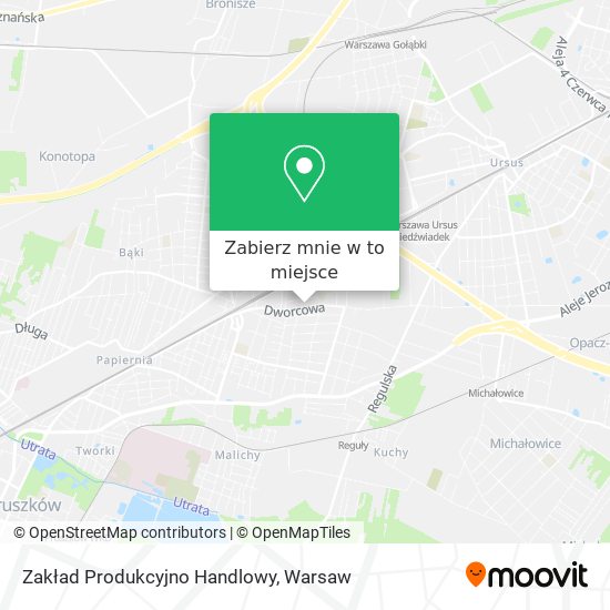 Mapa Zakład Produkcyjno Handlowy