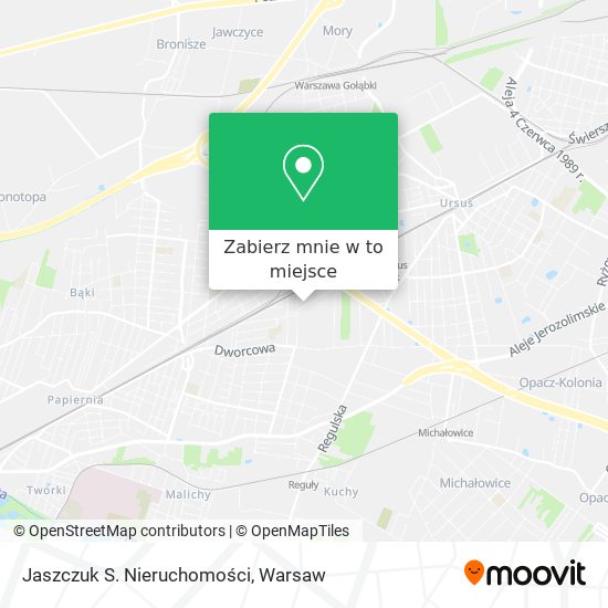 Mapa Jaszczuk S. Nieruchomości