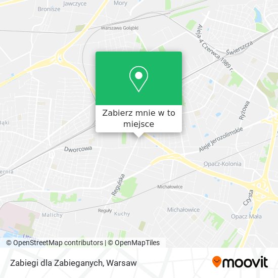 Mapa Zabiegi dla Zabieganych