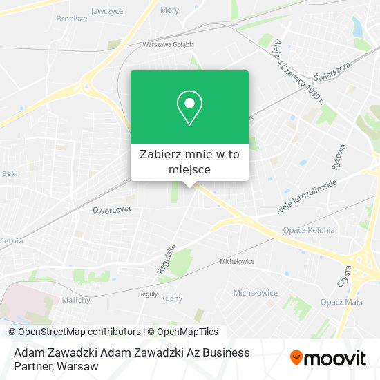 Mapa Adam Zawadzki Adam Zawadzki Az Business Partner