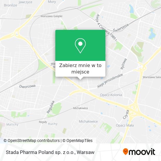 Mapa Stada Pharma Poland sp. z o.o.