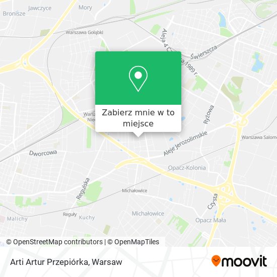 Mapa Arti Artur Przepiórka