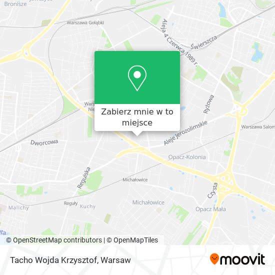 Mapa Tacho Wojda Krzysztof