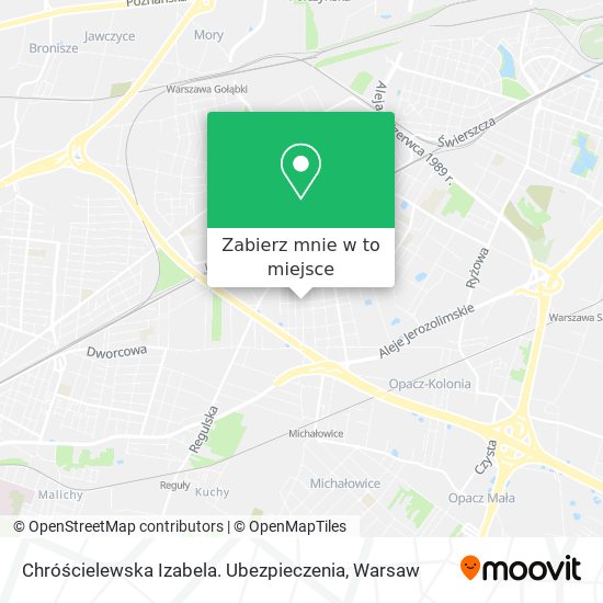 Mapa Chróścielewska Izabela. Ubezpieczenia