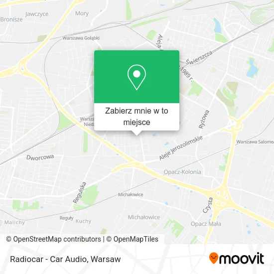 Mapa Radiocar - Car Audio