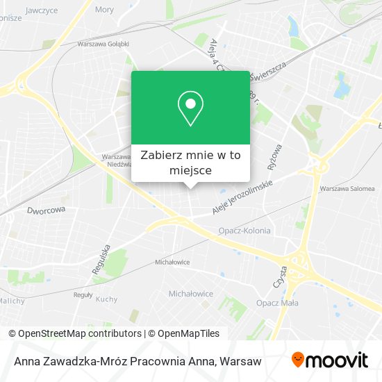 Mapa Anna Zawadzka-Mróz Pracownia Anna