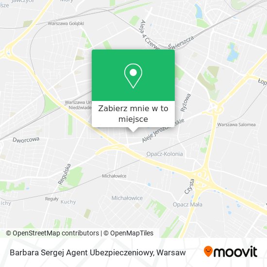 Mapa Barbara Sergej Agent Ubezpieczeniowy