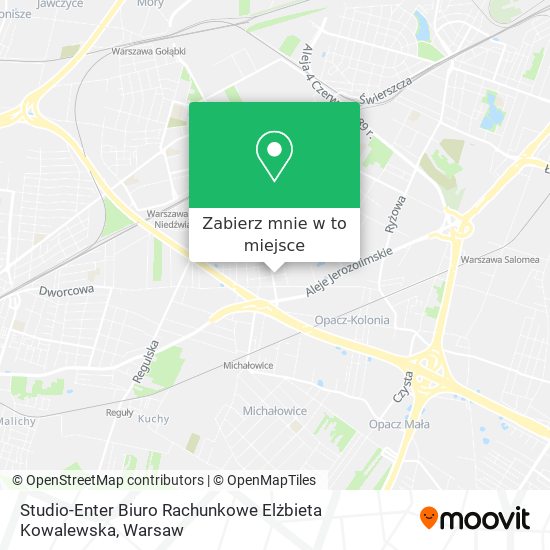 Mapa Studio-Enter Biuro Rachunkowe Elżbieta Kowalewska