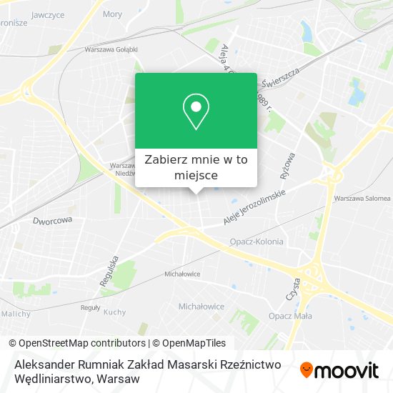 Mapa Aleksander Rumniak Zakład Masarski Rzeźnictwo Wędliniarstwo