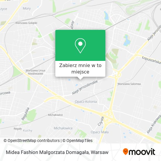 Mapa Midea Fashion Małgorzata Domagała