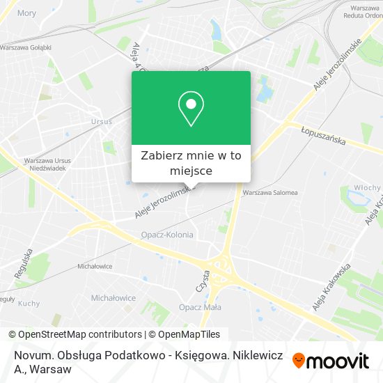 Mapa Novum. Obsługa Podatkowo - Księgowa. Niklewicz A.