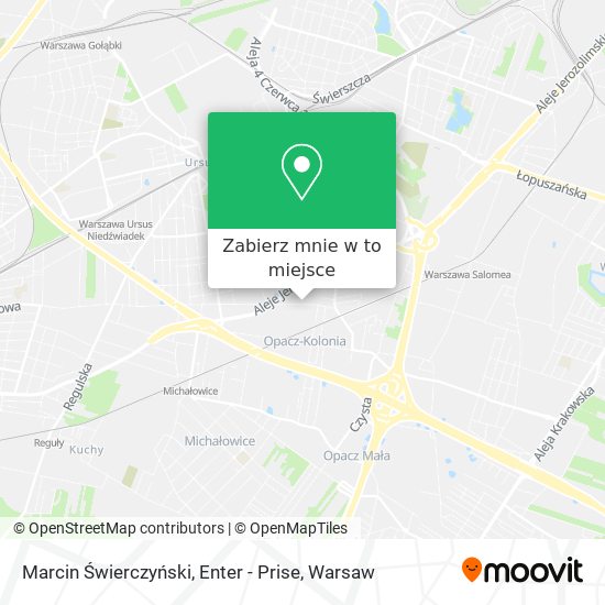 Mapa Marcin Świerczyński, Enter - Prise