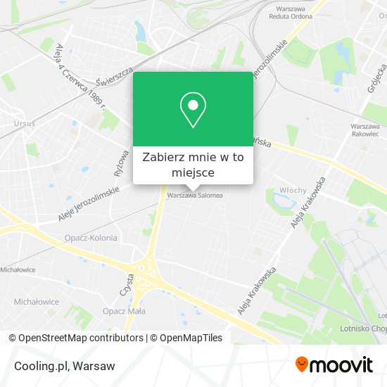 Mapa Cooling.pl