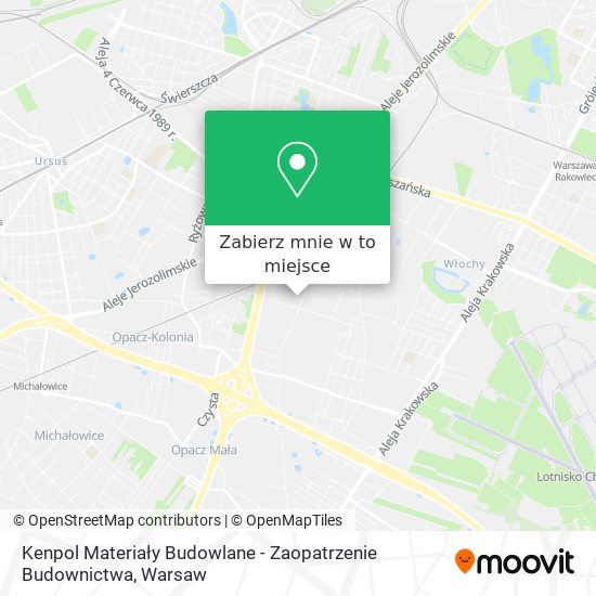 Mapa Kenpol Materiały Budowlane - Zaopatrzenie Budownictwa