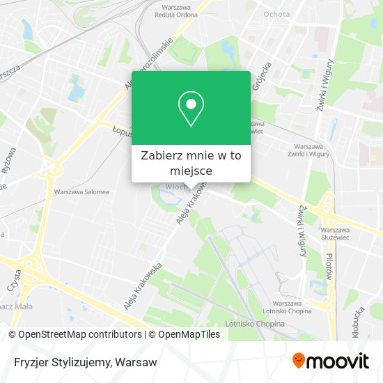 Mapa Fryzjer Stylizujemy