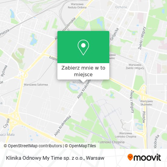 Mapa Klinika Odnowy My Time sp. z o.o.