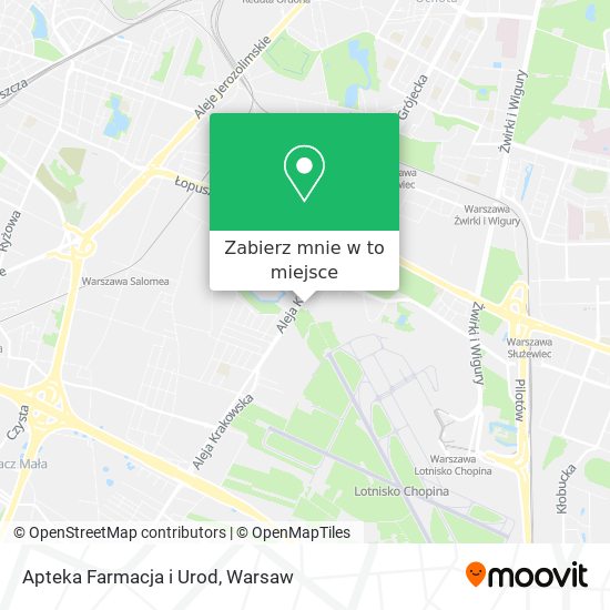 Mapa Apteka Farmacja i Urod