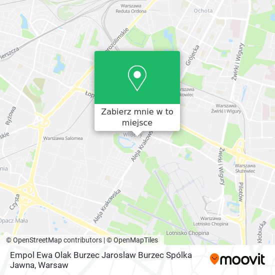 Mapa Empol Ewa Olak Burzec Jaroslaw Burzec Spólka Jawna