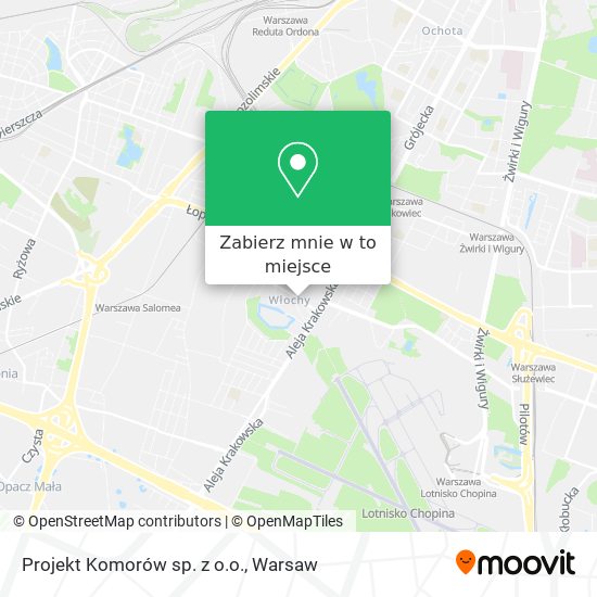 Mapa Projekt Komorów sp. z o.o.