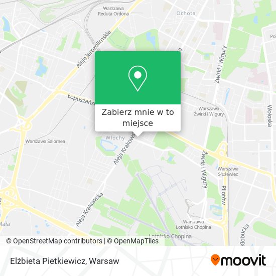 Mapa Elżbieta Pietkiewicz