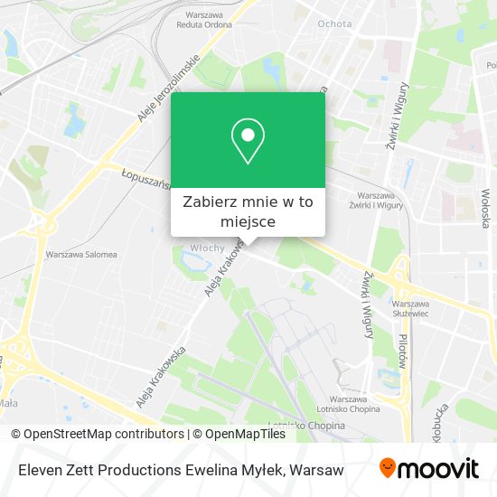 Mapa Eleven Zett Productions Ewelina Myłek