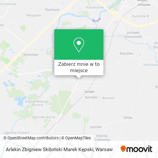 Mapa Arlekin Zbigniew Skibiński Marek Kępski